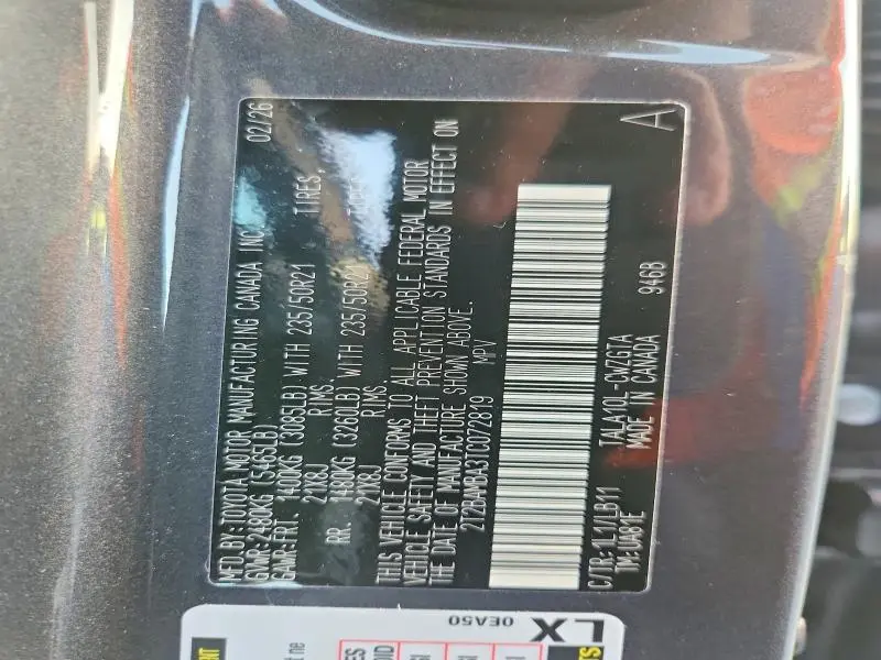 2026 LEXUS RX 350 PREMIUM+  