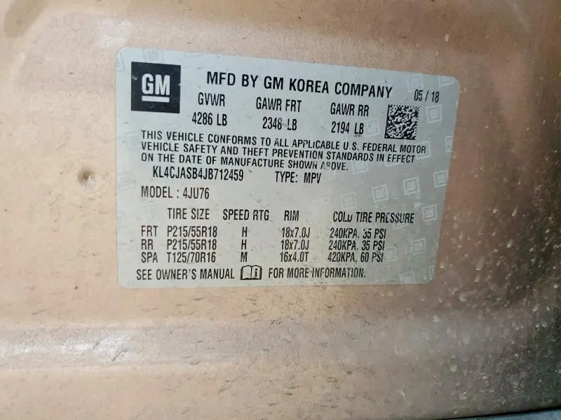 2018 BUICK ENCORE PREFERRED  