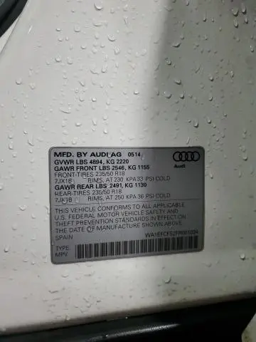 2015 AUDI Q3 PREMIUM PLUS  