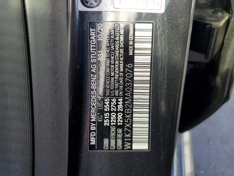 2021 MERCEDES-BENZ AMG GT 43  