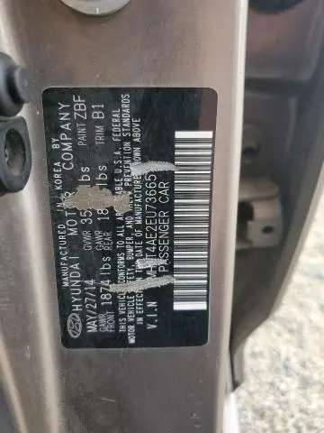 2014 HYUNDAI ACCENT GLS  