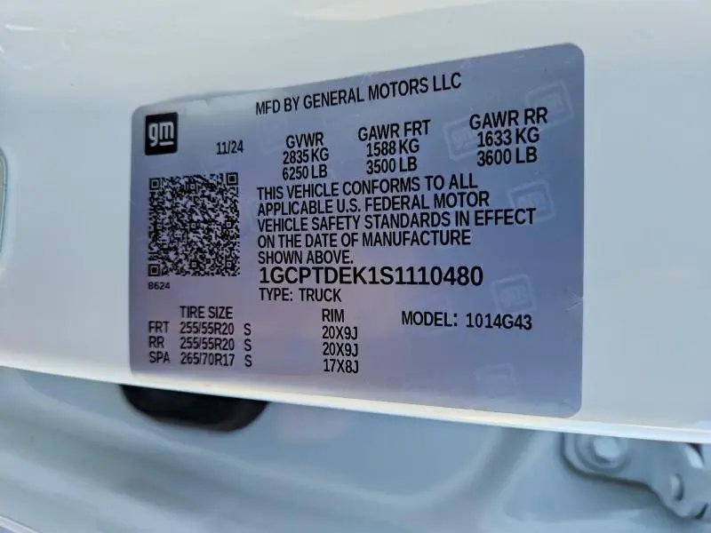 2025 CHEVROLET COLORADO Z71  