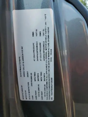 2018 CHEVROLET COLORADO   