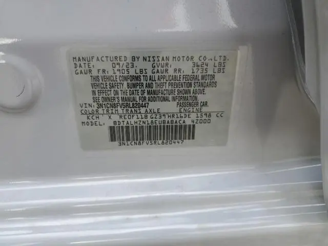2024 NISSAN VERSA SR