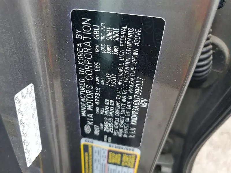 2018 KIA SPORTAGE SX  