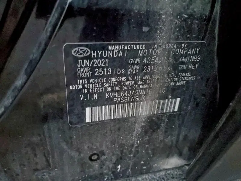 2022 HYUNDAI SONATA SEL  