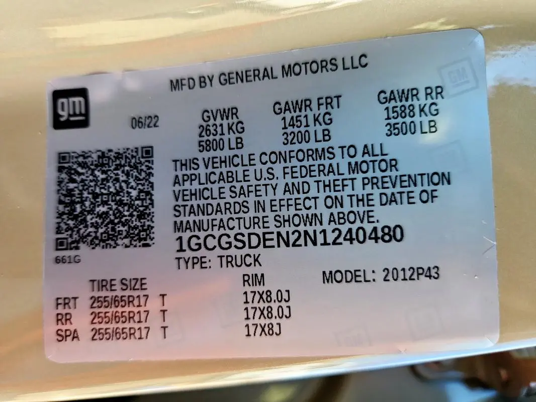 2022 CHEVROLET COLORADO Z71  