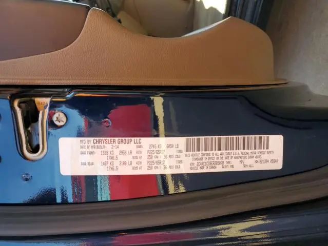2014 CHRYSLER TOWN & COUNTRY TOURING L  