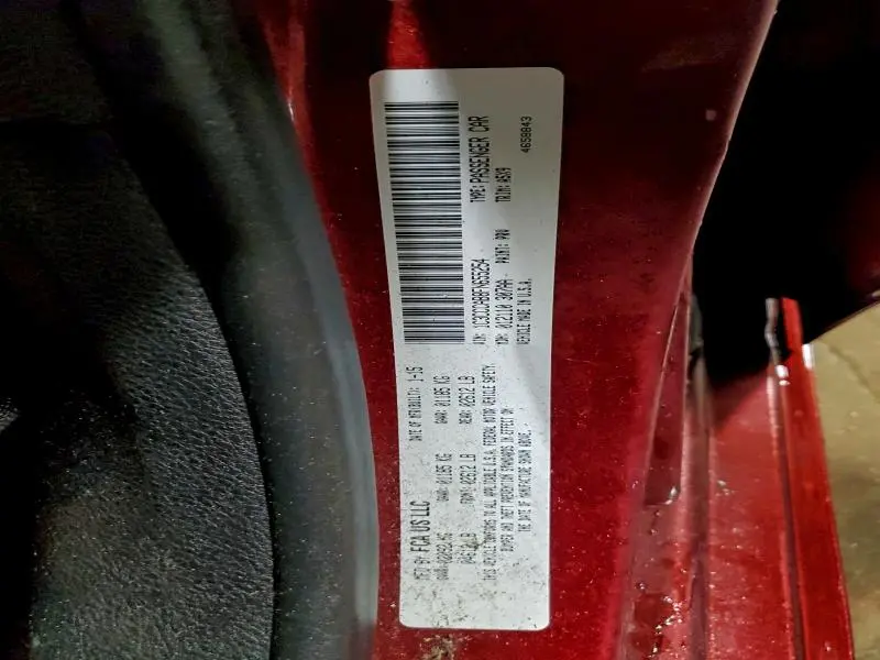 2015 CHRYSLER 200 LIMITED  