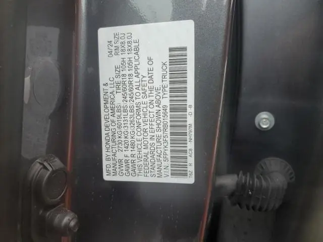 2024 HONDA RIDGELINE RTL  