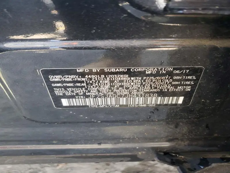 2018 SUBARU FORESTER 2.5I PREMIUM  
