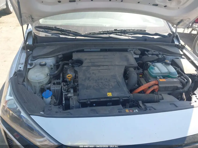 2017 HYUNDAI IONIQ HYBRID BLUE