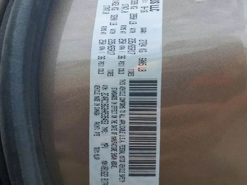 2017 CHRYSLER PACIFICA TOURING L  