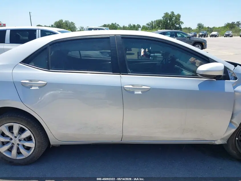 2016 TOYOTA COROLLA LE