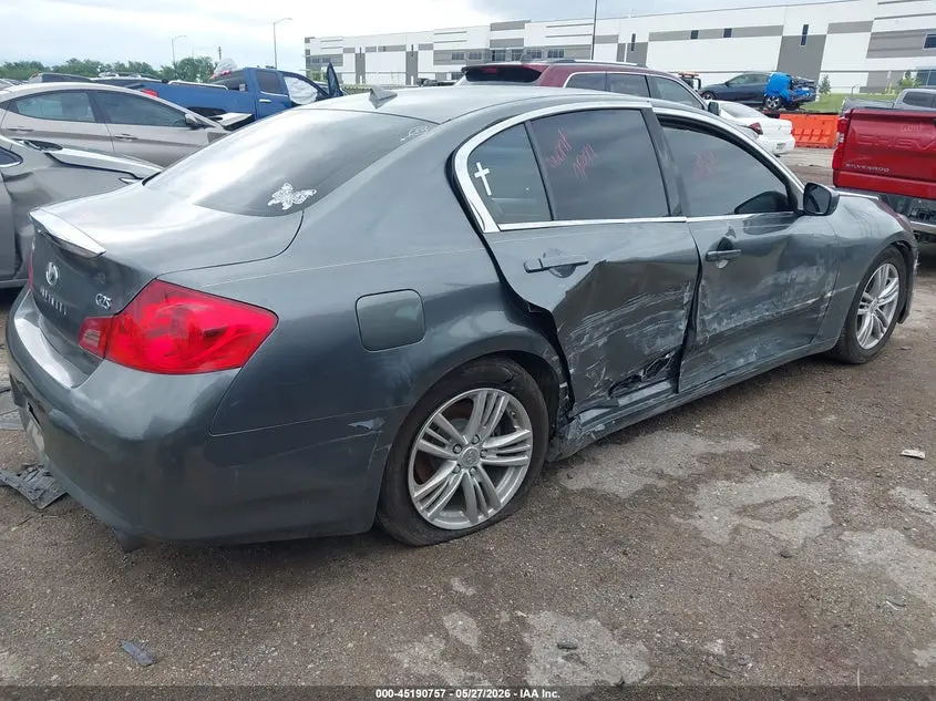 2012 INFINITI G25 JOURNEY