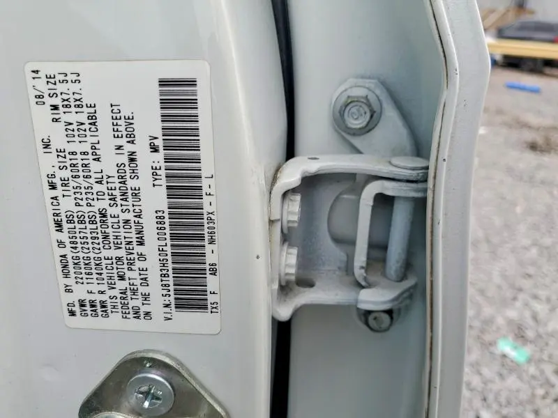 2015 ACURA RDX TECHNOLOGY  