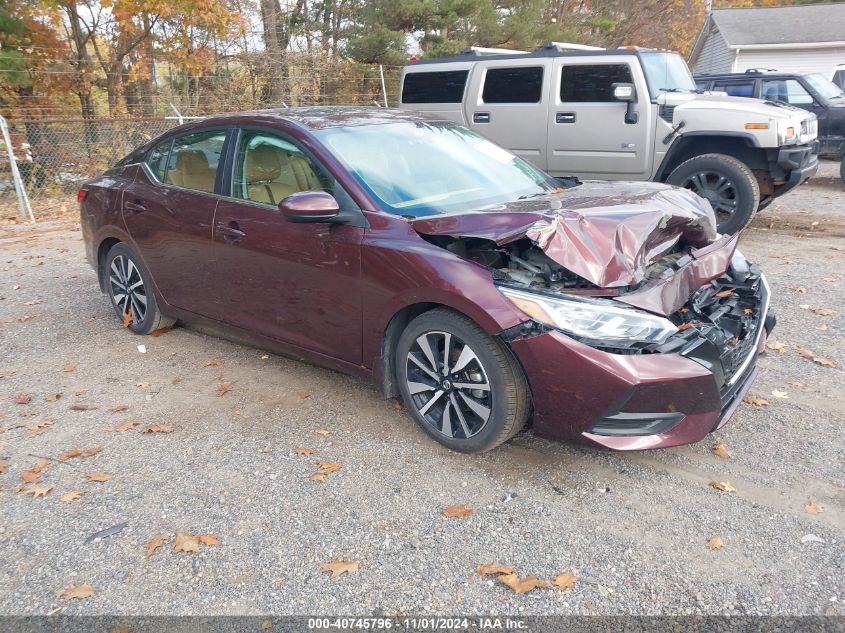 2022 NISSAN SENTRA SV XTRONIC CVT