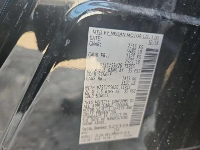 2019 INFINITI QX60 LUXE