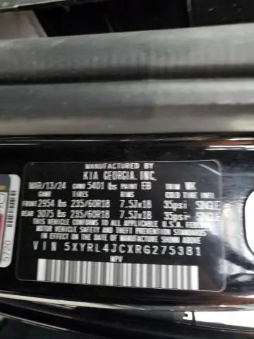 2024 KIA SORENTO S  