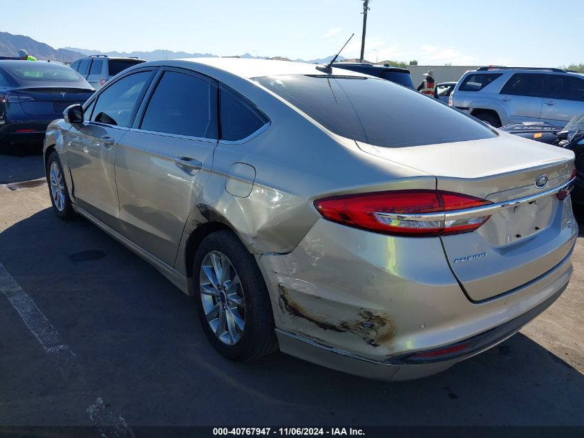 2017 FORD FUSION HYBRID SE