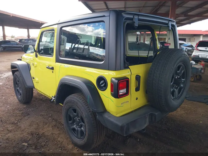 2023 JEEP WRANGLER 2-DOOR SPORT 4X4