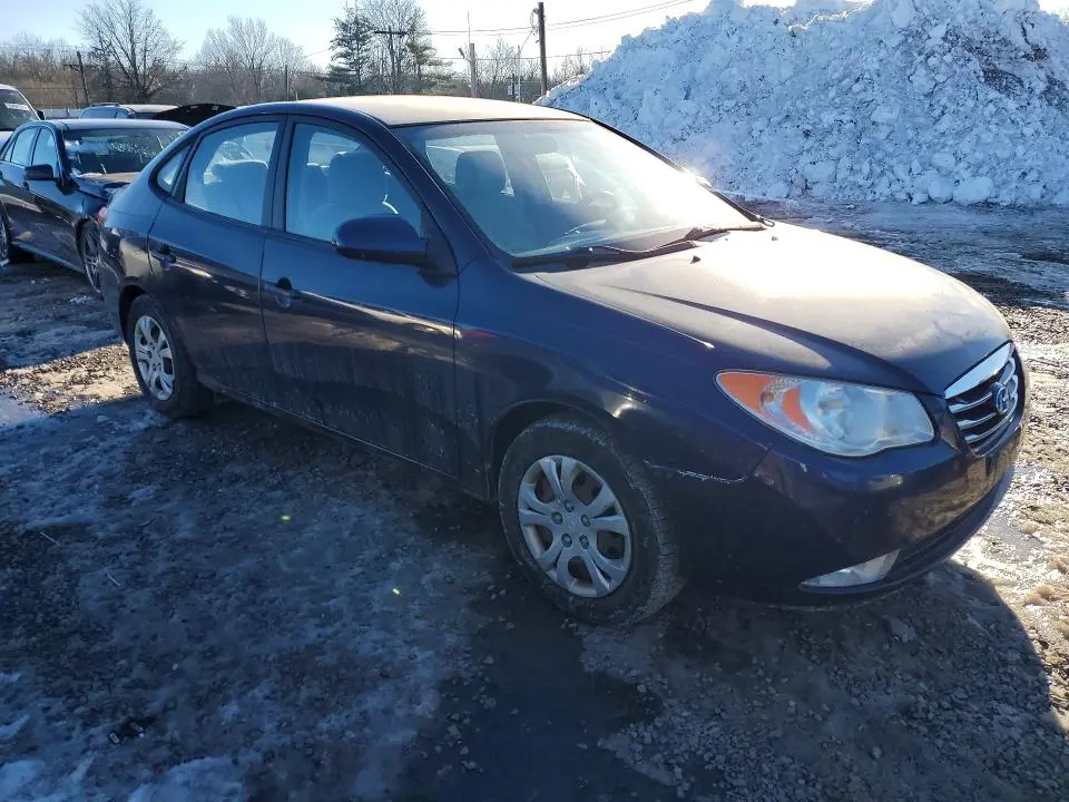 2010 HYUNDAI ELANTRA BLUE  