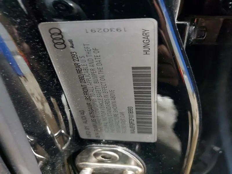 2015 AUDI A3 PREMIUM PLUS  