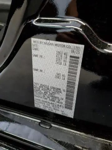 2025 NISSAN ALTIMA SV  