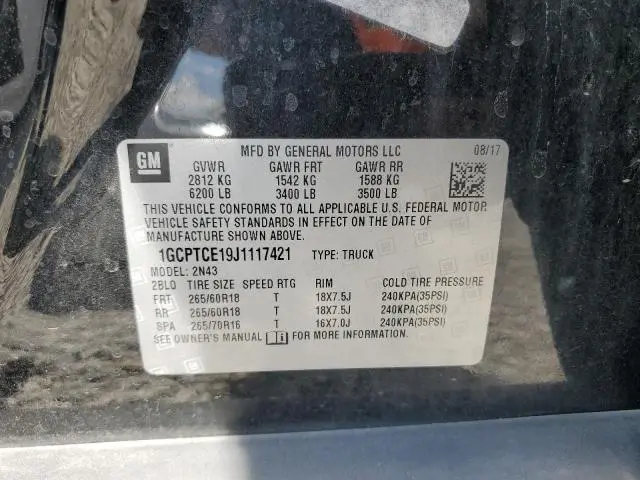 2018 CHEVROLET COLORADO LT  