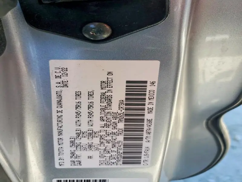2023 TOYOTA TACOMA SR  