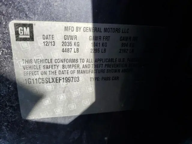 2014 CHEVROLET MALIBU 1LT  