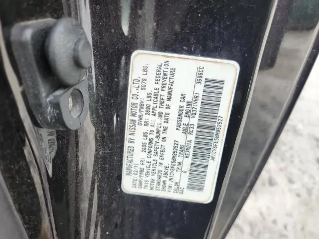 2011 INFINITI G37 BASE  