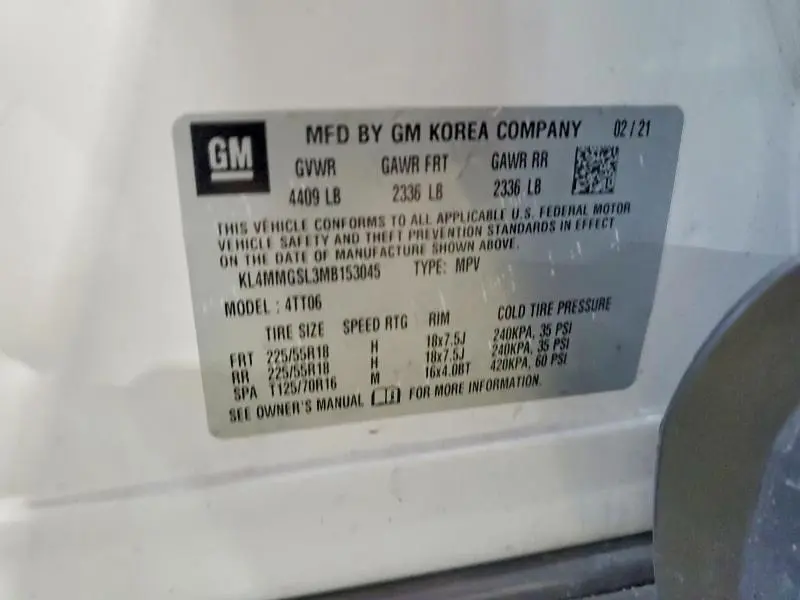 2021 BUICK ENCORE GX ESSENCE  