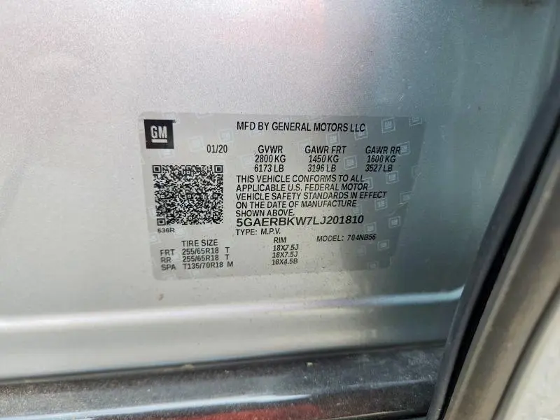2020 BUICK ENCLAVE ESSENCE  