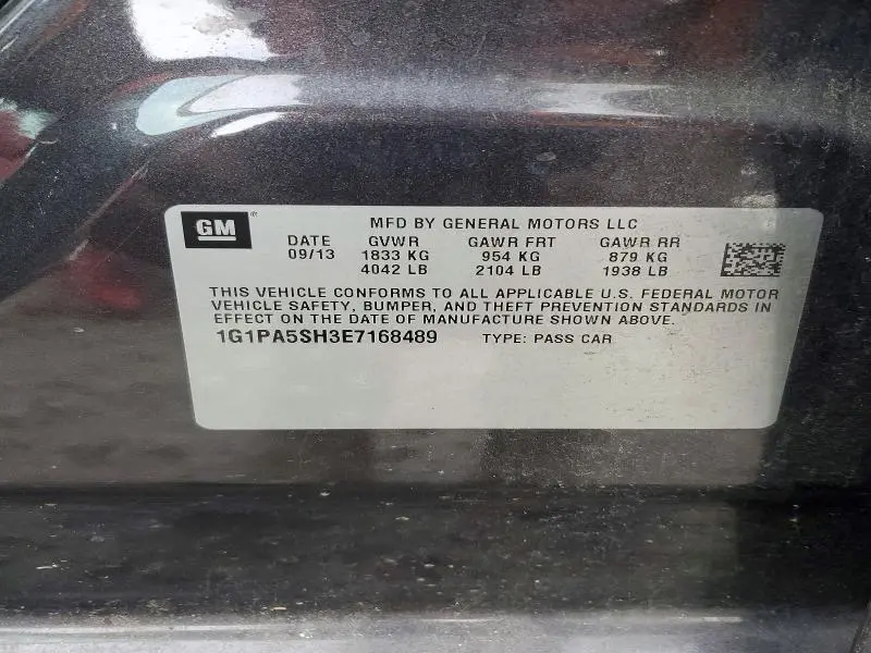 2014 CHEVROLET CRUZE LS  