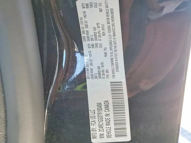 2026 CHRYSLER PACIFICA LIMITED  