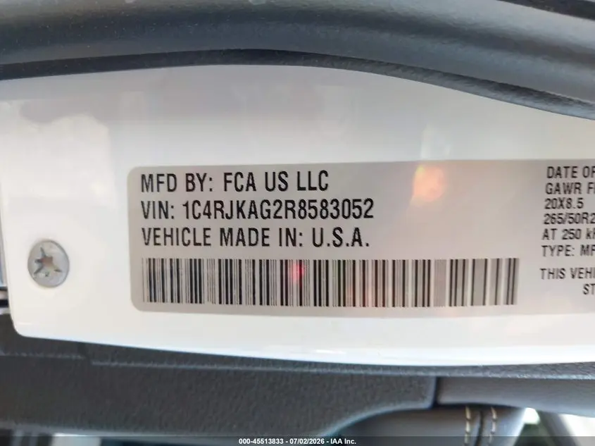 2024 JEEP GRAND CHEROKEE L ALTITUDE X 4X4