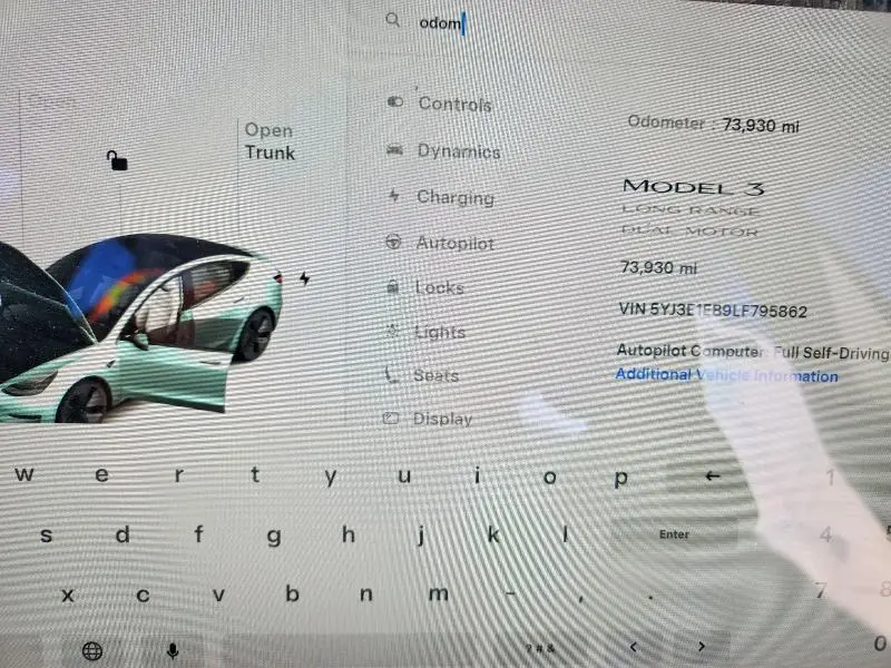 2020 TESLA MODEL 3   