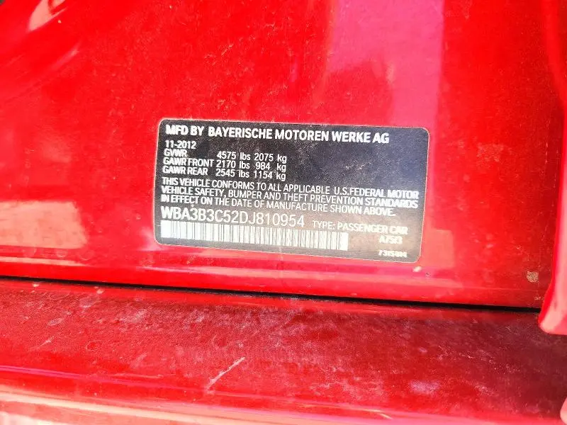 2013 BMW 328 XI  