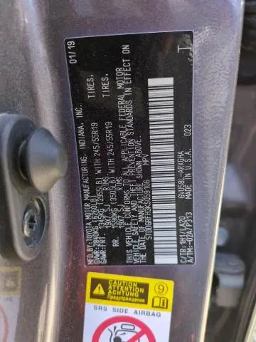 2019 TOYOTA HIGHLANDER HYBRID LIMITED  
