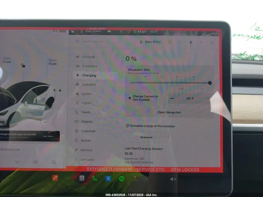 2020 TESLA MODEL Y LONG RANGE DUAL MOTOR ALL-WHEEL DRIVE