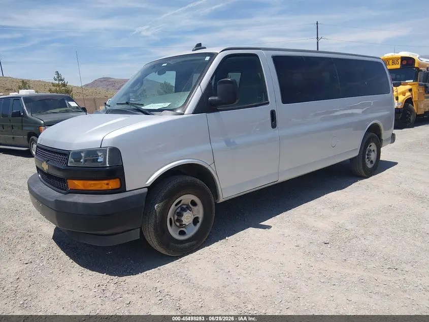 2020 CHEVROLET EXPRESS PASSENGER RWD 3500 EXTENDED WHEELBASE LS