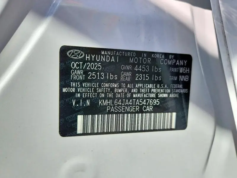 2026 HYUNDAI SONATA SEL SPORT  
