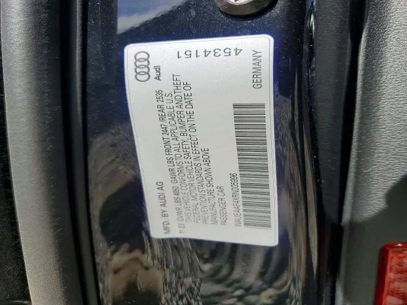 2024 AUDI A4 PREMIUM PLUS 45  