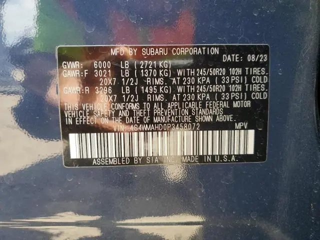 2023 SUBARU ASCENT PREMIUM