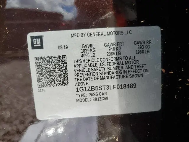 2020 CHEVROLET MALIBU LS  