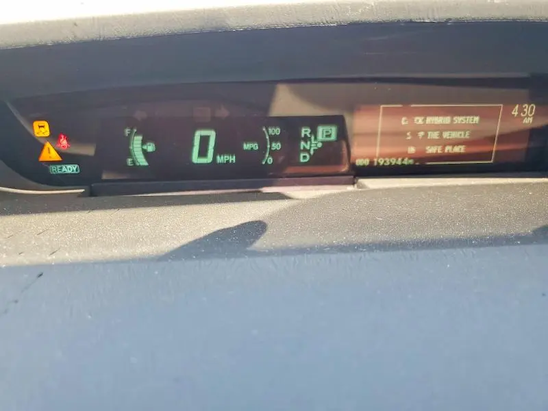 2012 TOYOTA PRIUS TWO  