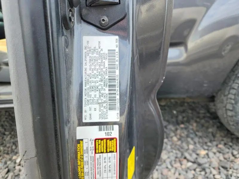2010 TOYOTA TACOMA BASE  