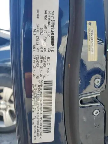 2012 JEEP COMPASS LATITUDE  
