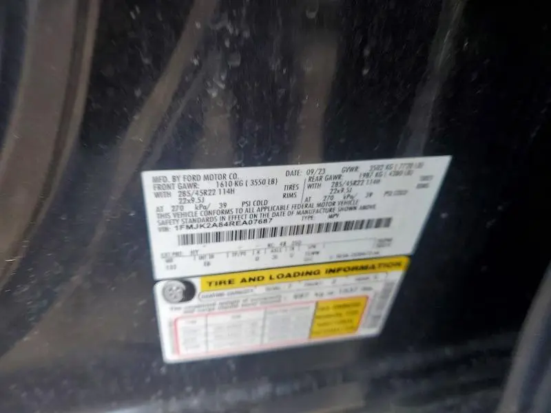 2024 FORD EXPEDITION MAX LIMITED  